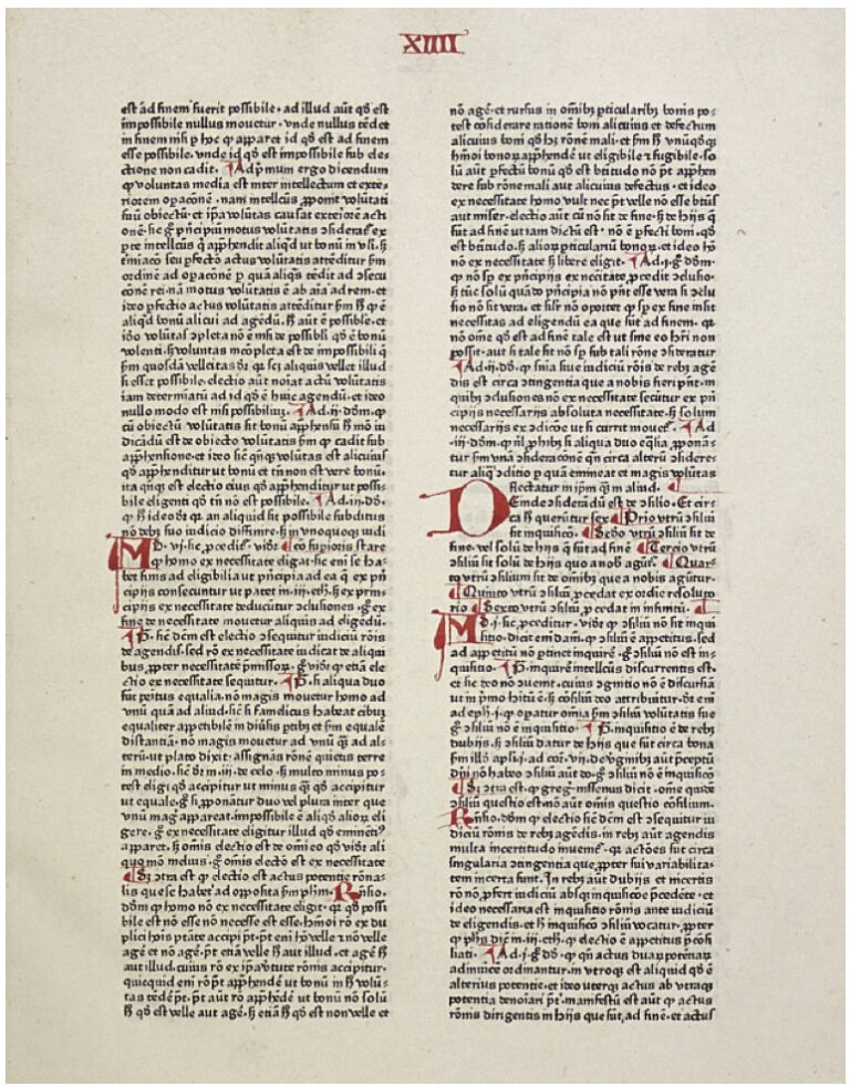 Major Works Thomas Aquinas